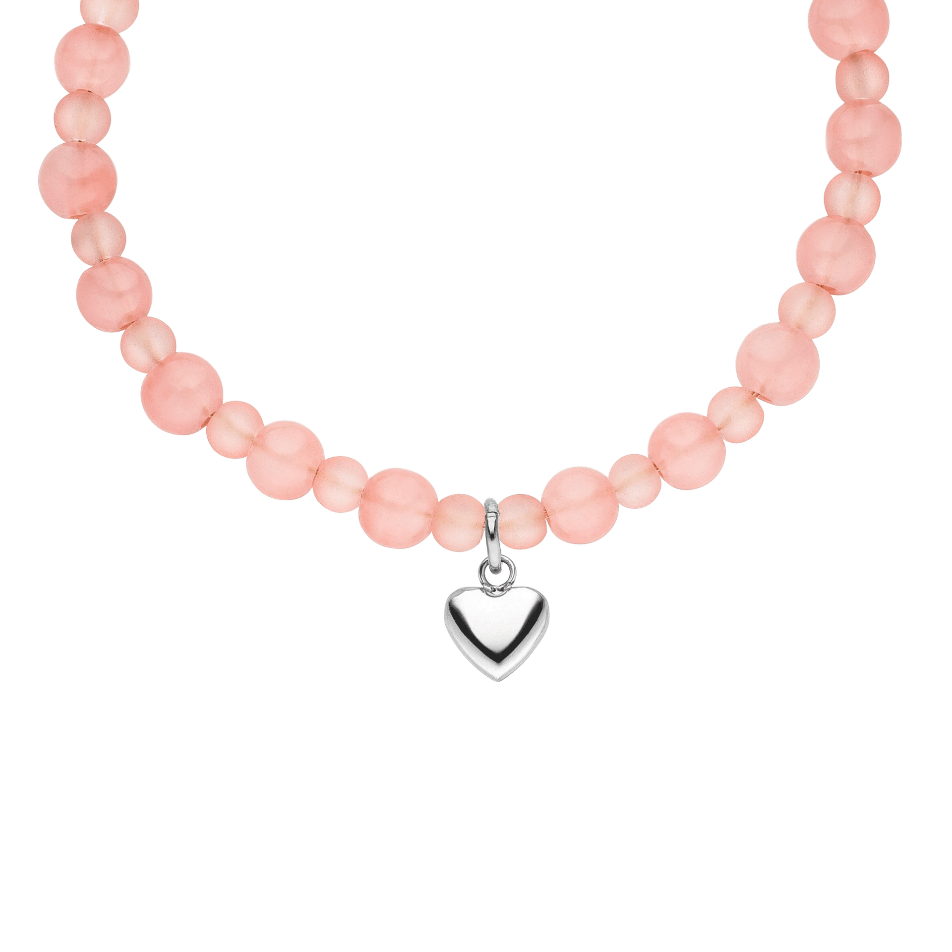 Peachy Heart Armband