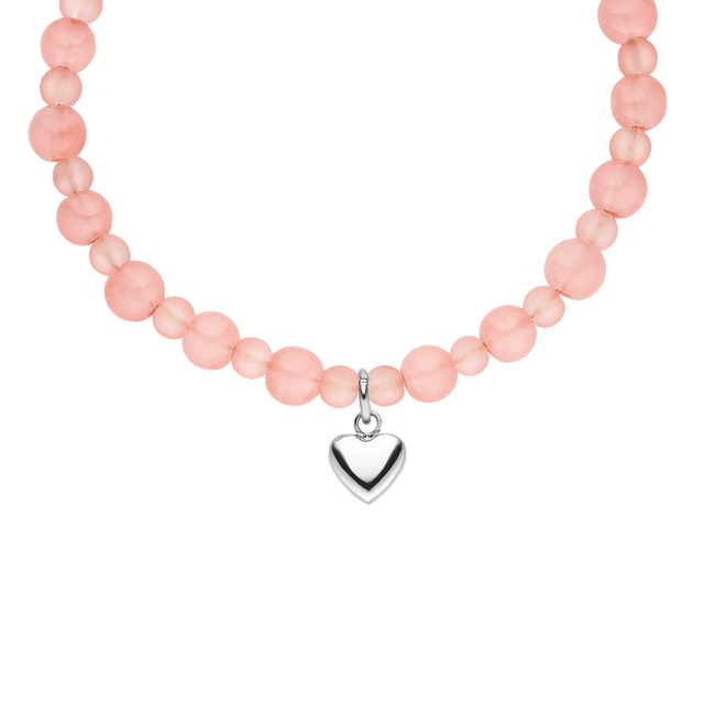 Peachy Heart Armband