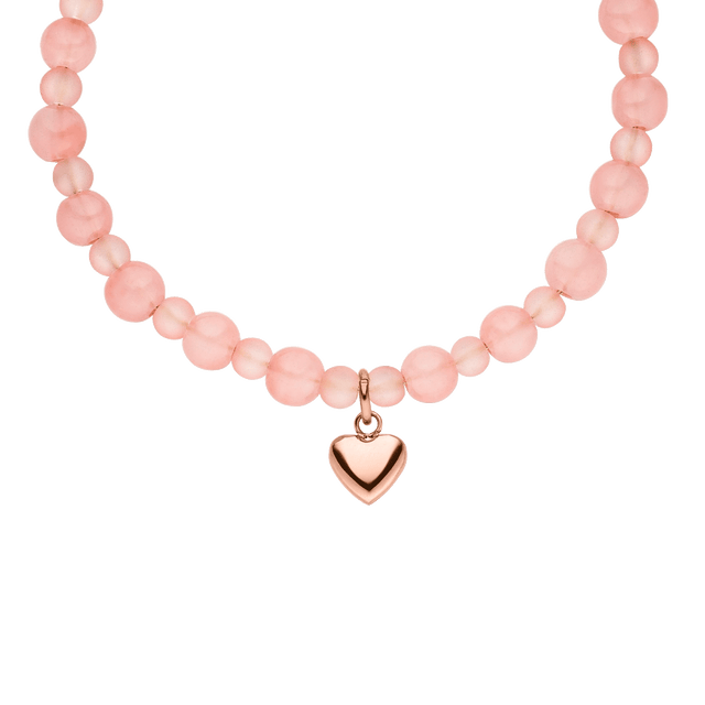 Peachy Heart Armband
