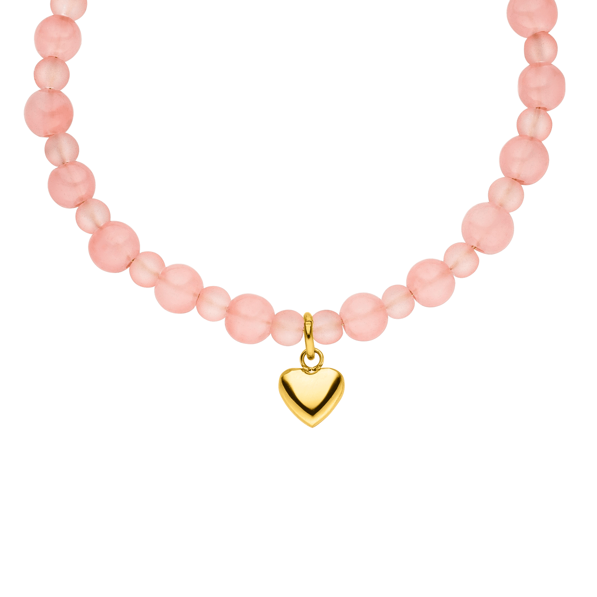 Peachy Heart Armband