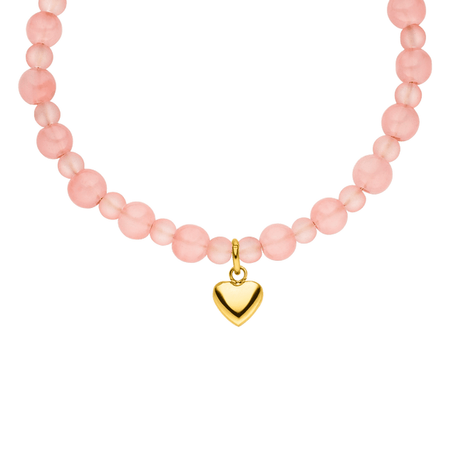 Peachy Heart Armband