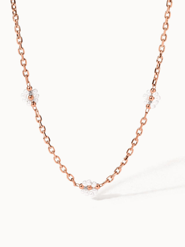 Linen Blossom Necklace