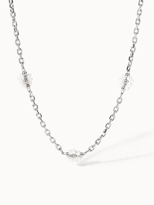 Linen Blossom Necklace