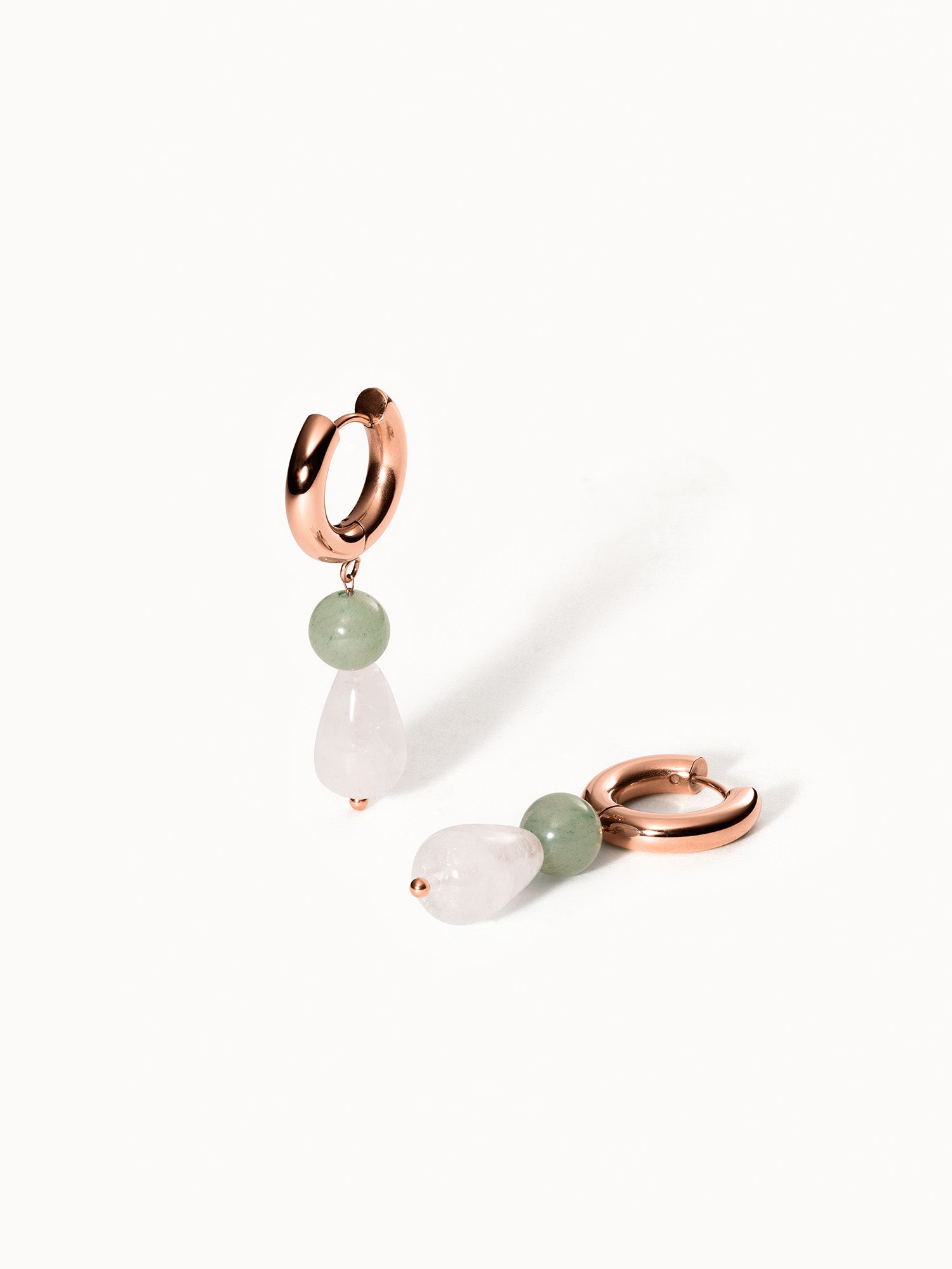 Clear Quartz Drop Earring
