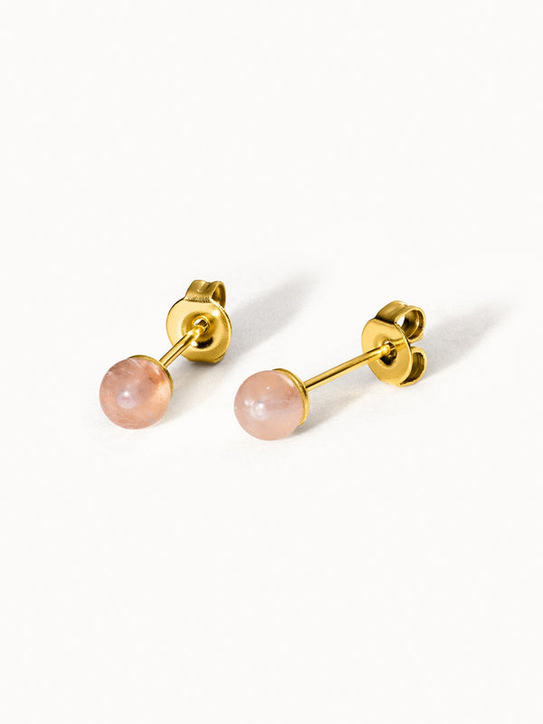 Rose Quartz Oorbellen