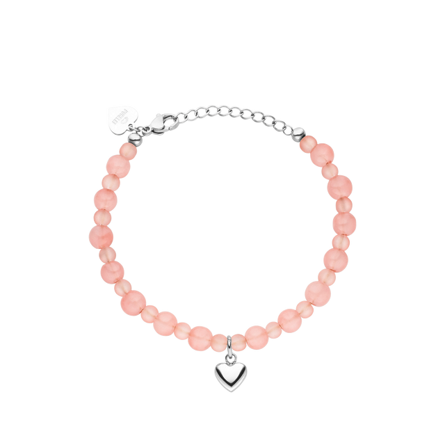 Peachy Heart Armband