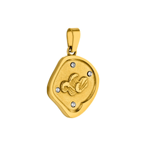 Wave Coin Charm