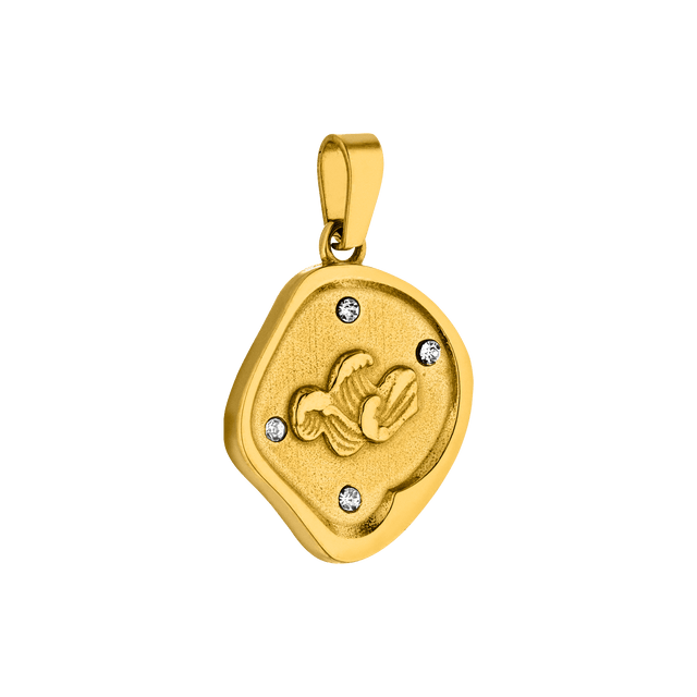 Wave Coin Charm