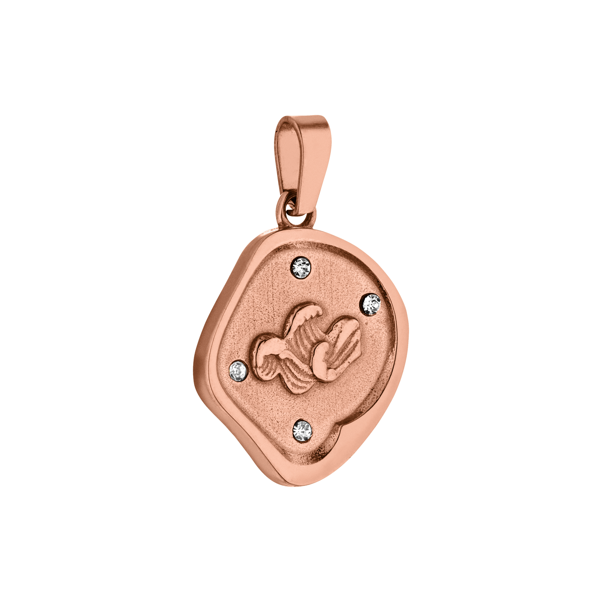 Wave Coin Charm