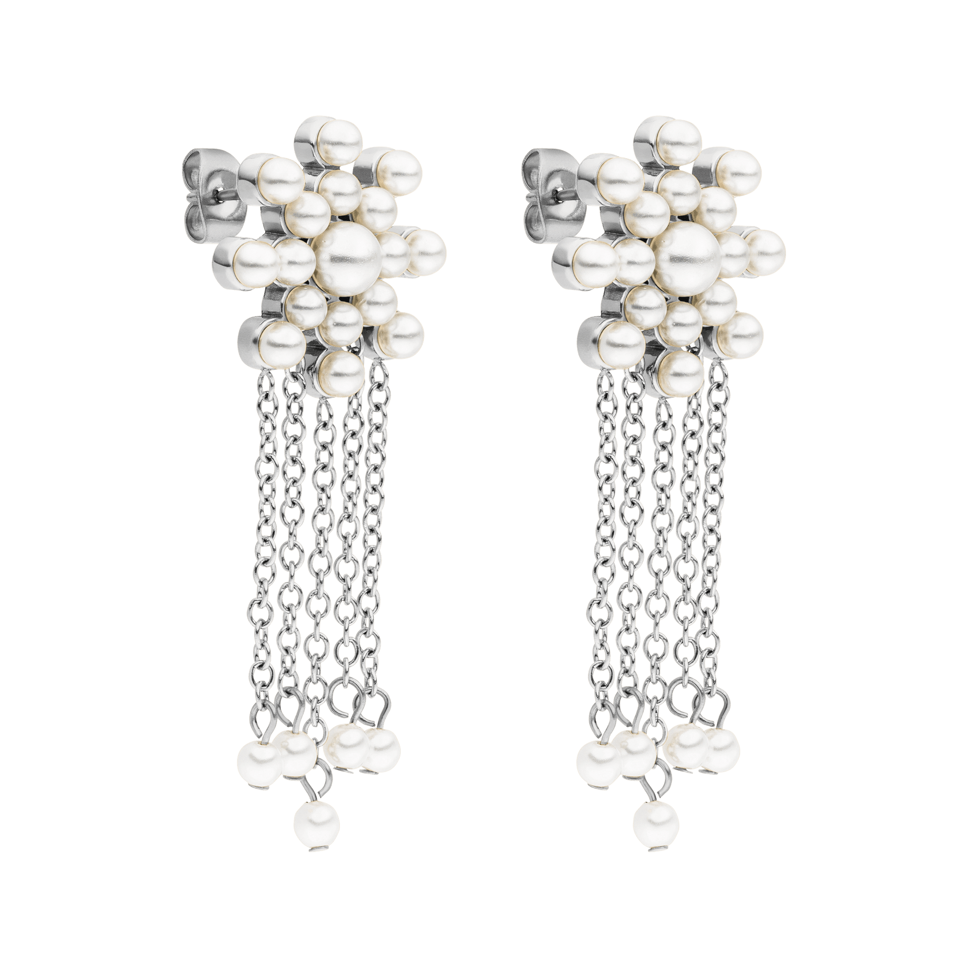 Boucles d'Oreilles Snowflake