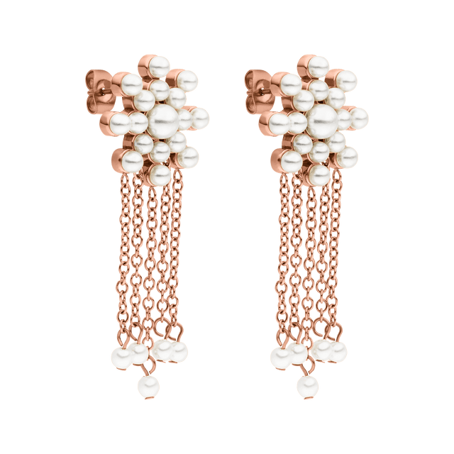 Boucles d'Oreilles Snowflake