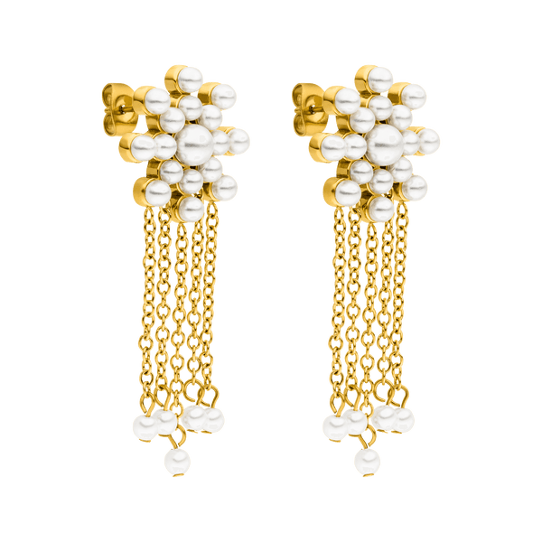 Boucles d'Oreilles Snowflake