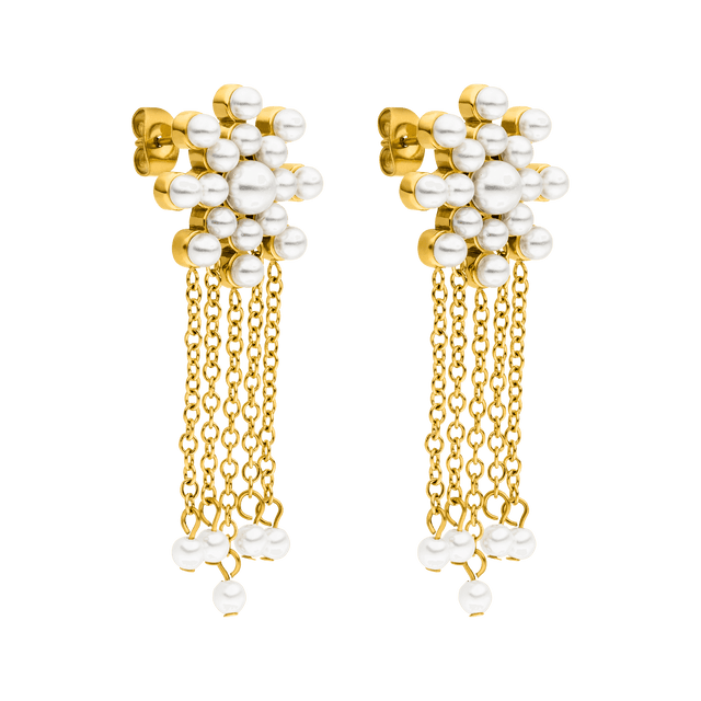 Boucles d'Oreilles Snowflake