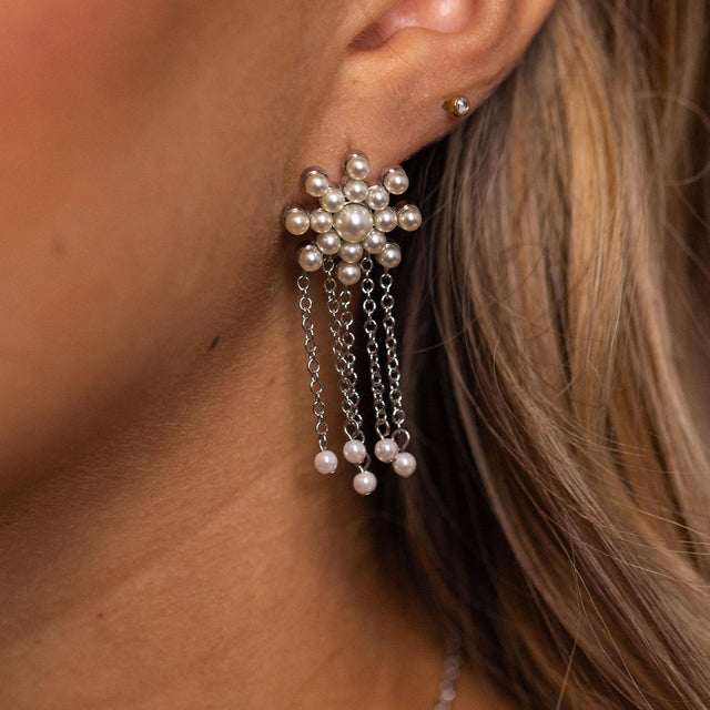 Boucles d'Oreilles Snowflake