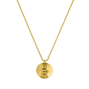 Collier Coin Snake