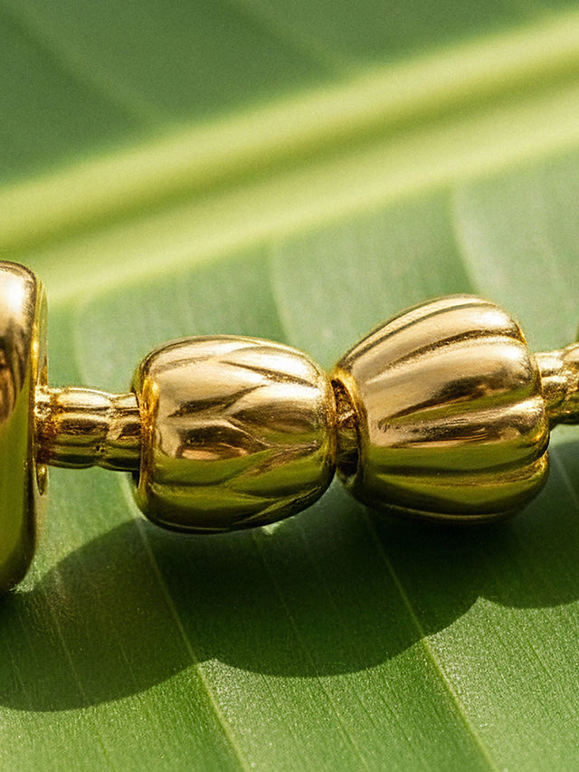 Lei Bedelarmband met twee Stopper Bedels