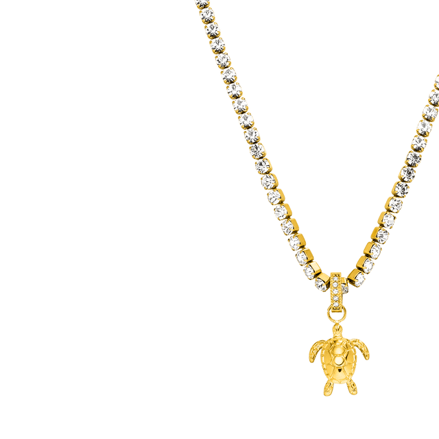 Honu White Necklace
