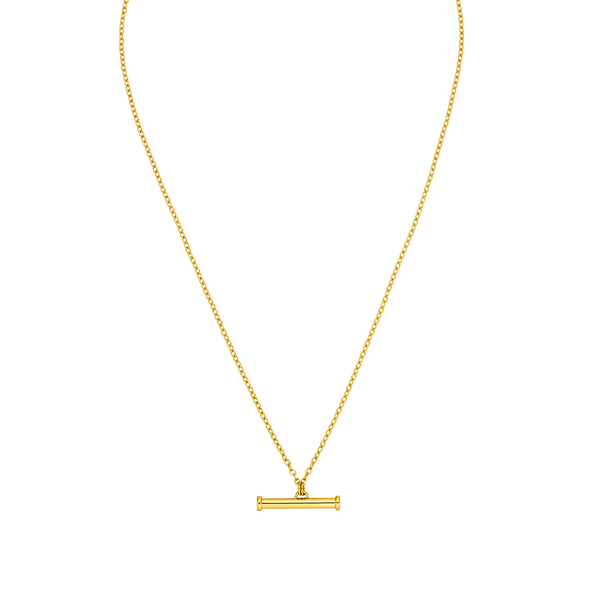 Glitter Toggle Necklace