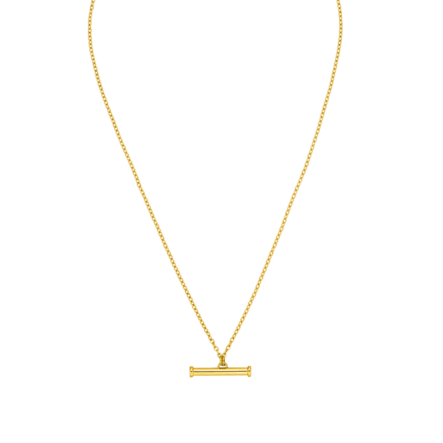 Glitter Toggle Necklace