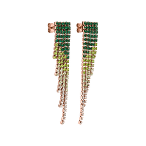 Green Glow Earring