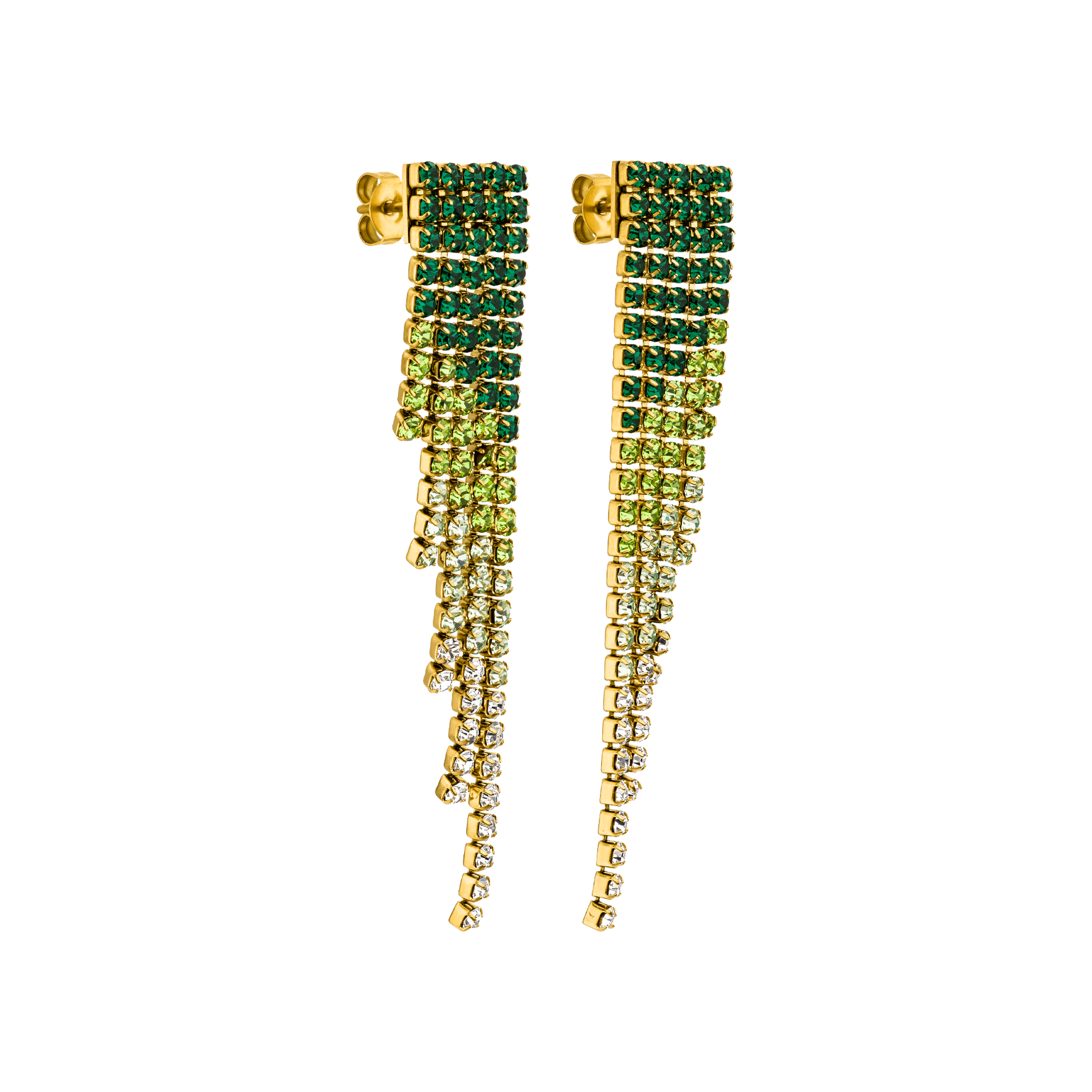 Green Glow Earring