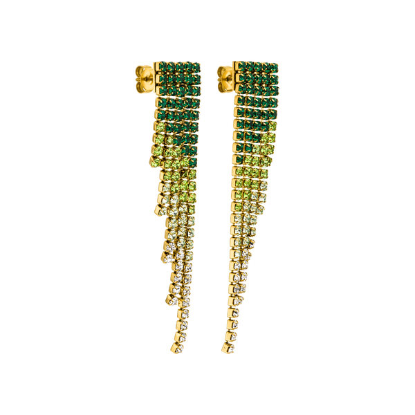 Green Glow Earring