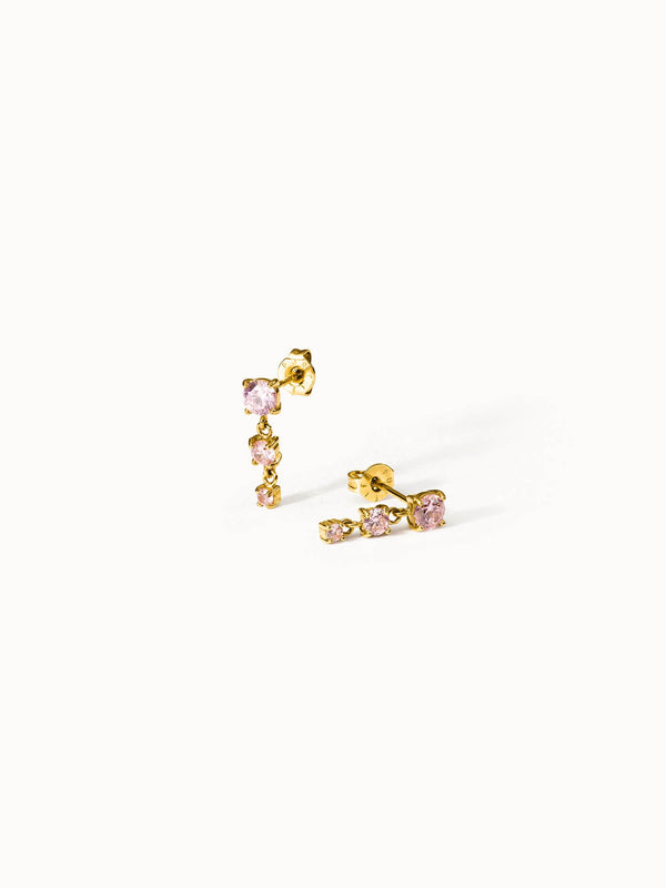 Pink Glamor Earring