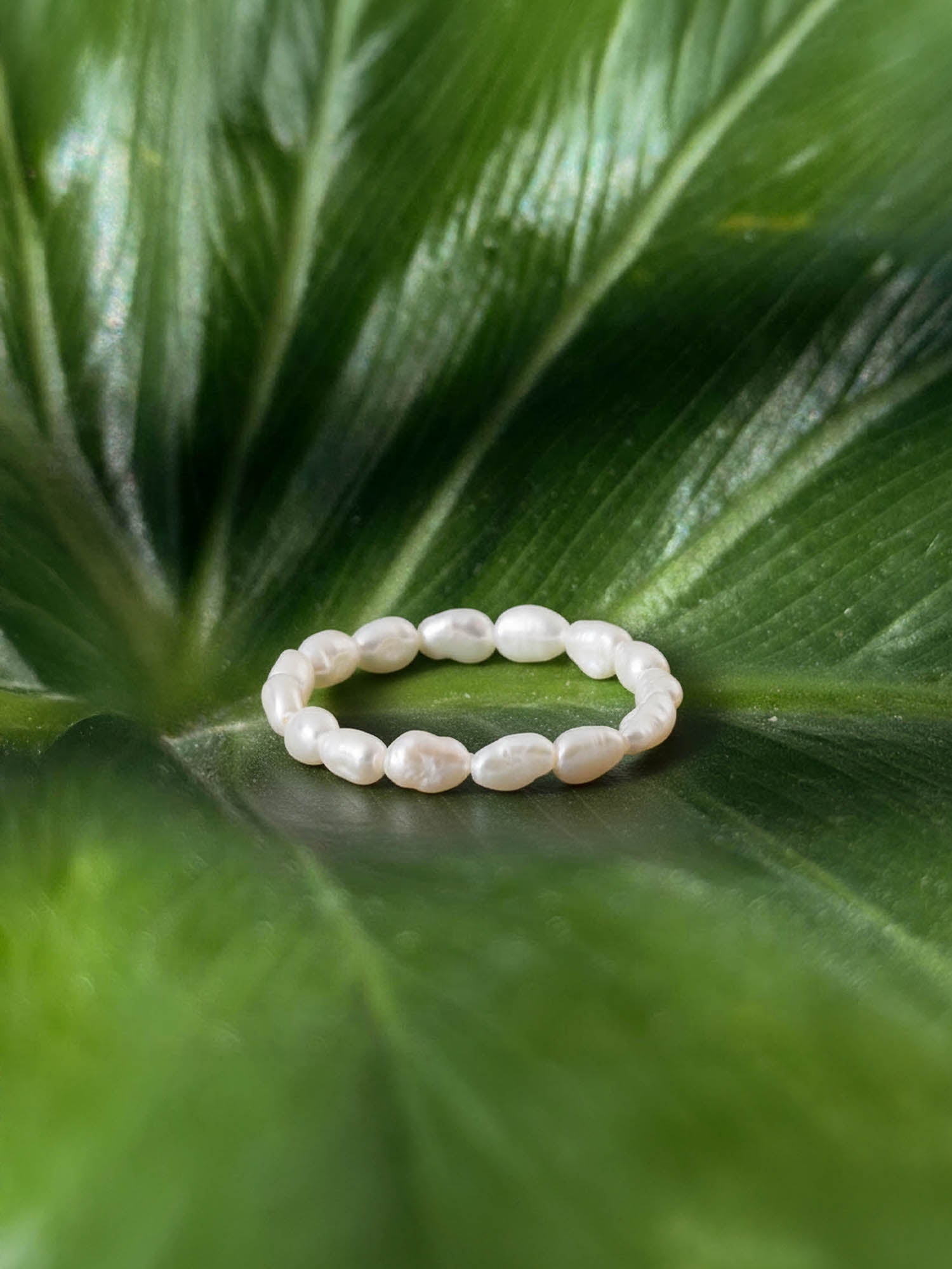 Ivory Anxiety Perle Bague