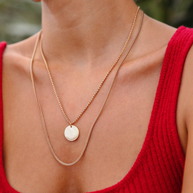 Kumu O Coin Ketting