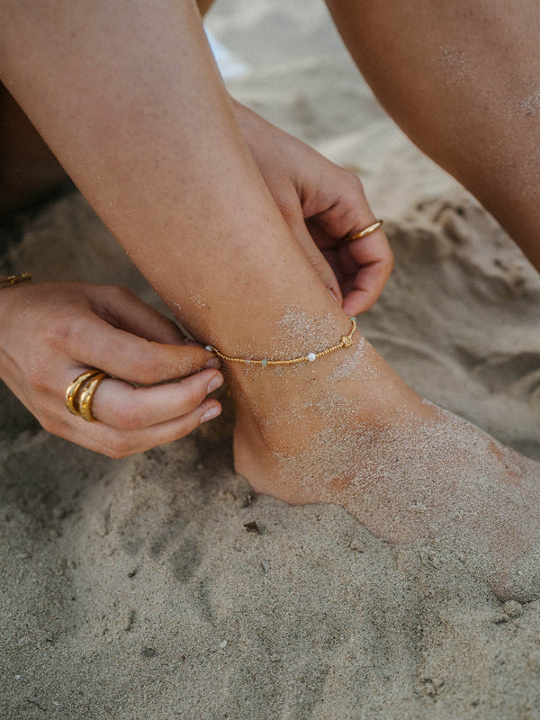 Sundial Shell Enkelband