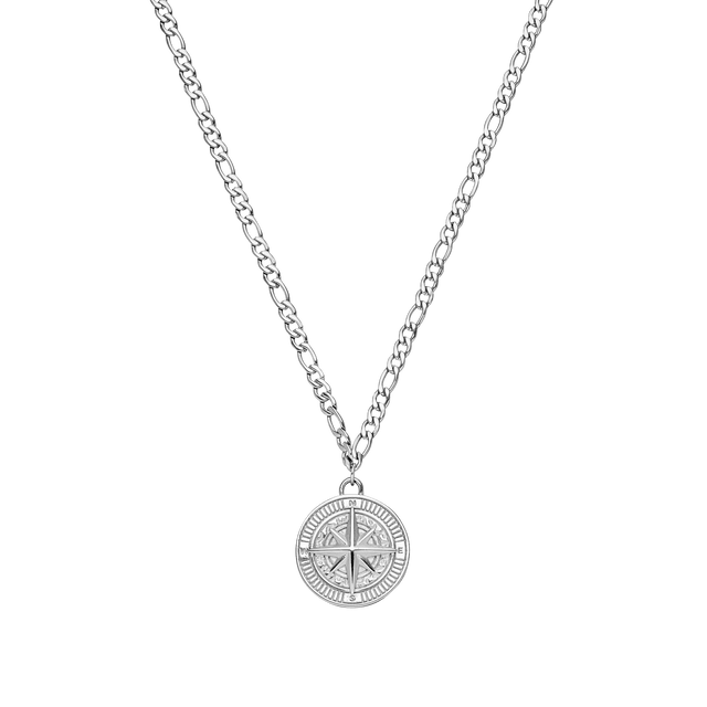 Compass Men Necklace