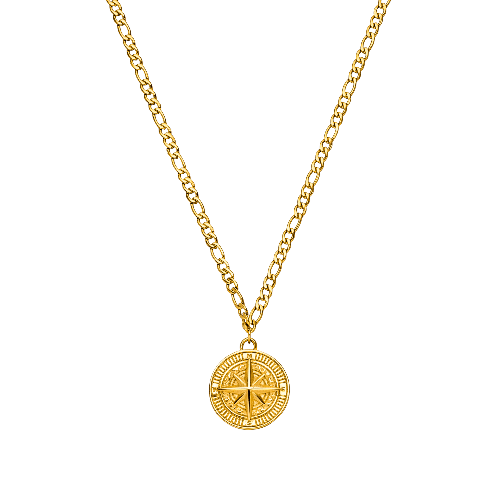 Compass Men Necklace