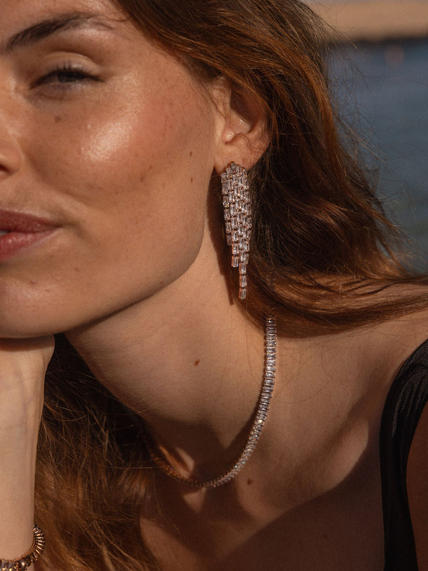 Crystal Glow Earring