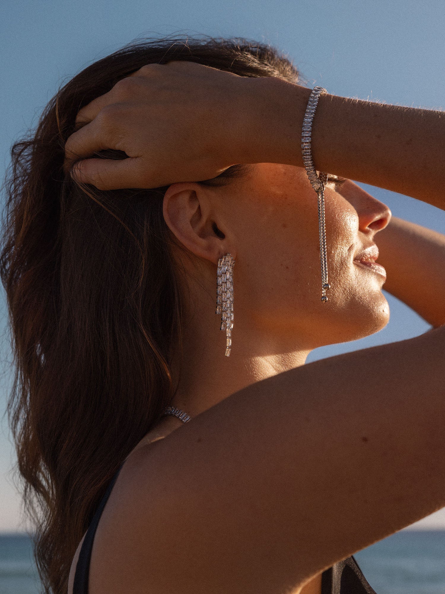 Crystal Glow Earring