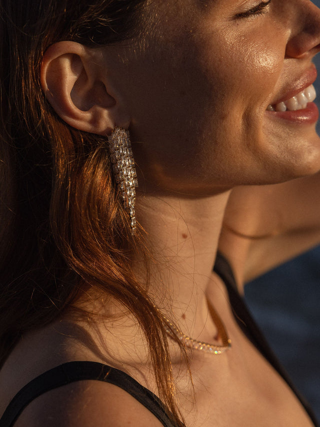 Crystal Glow Earring