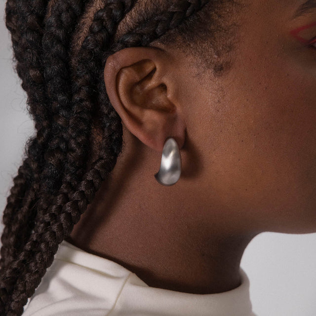 Big Matt Drop Earring