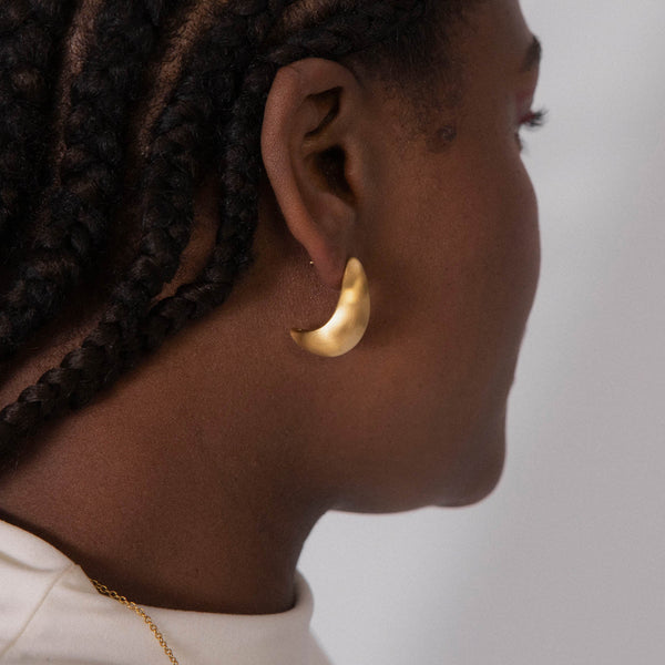 Big Matt Drop Earring