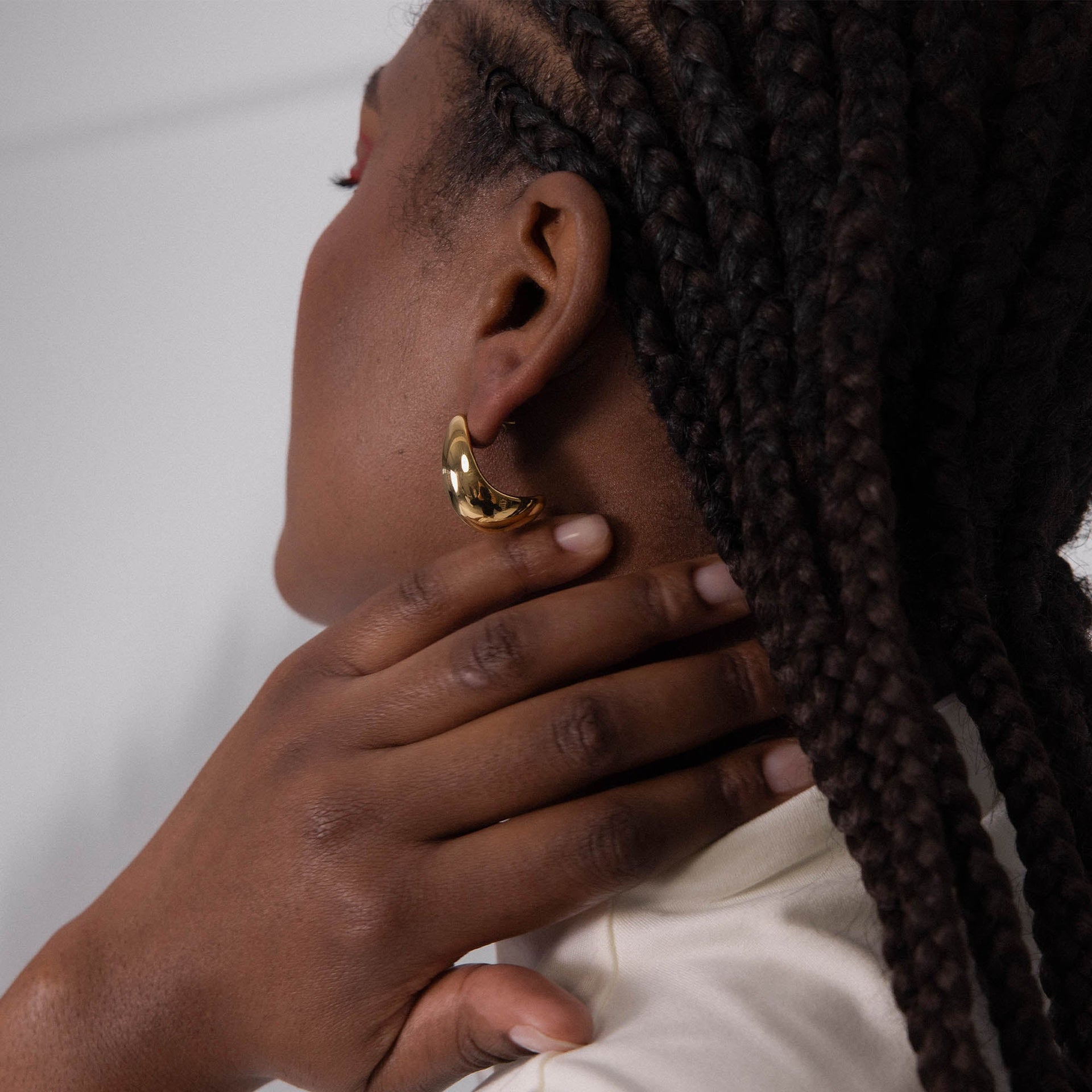 Big Drop Earring
