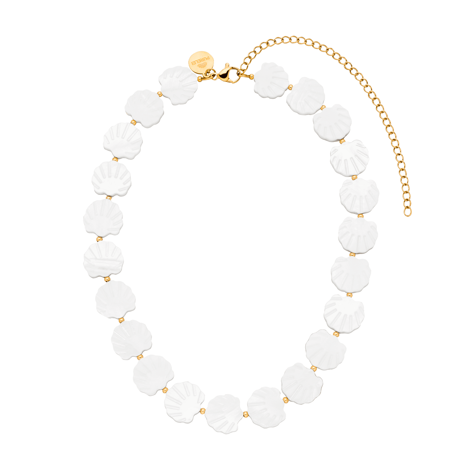 White Sparkle Ketting