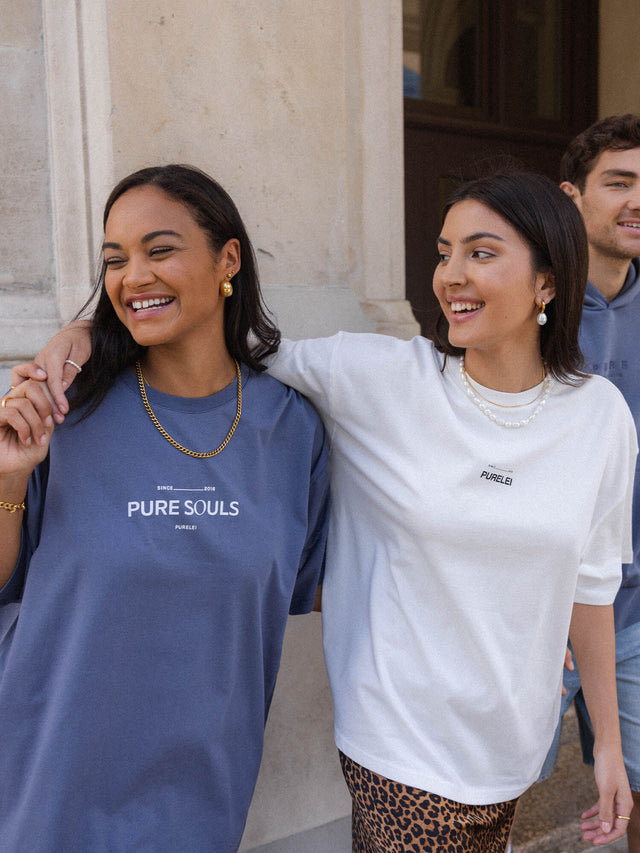 T-Shirt Pure Souls Bleu Foncé