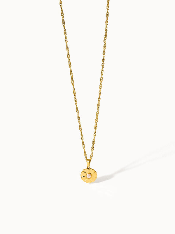 Birthday Flower Necklace