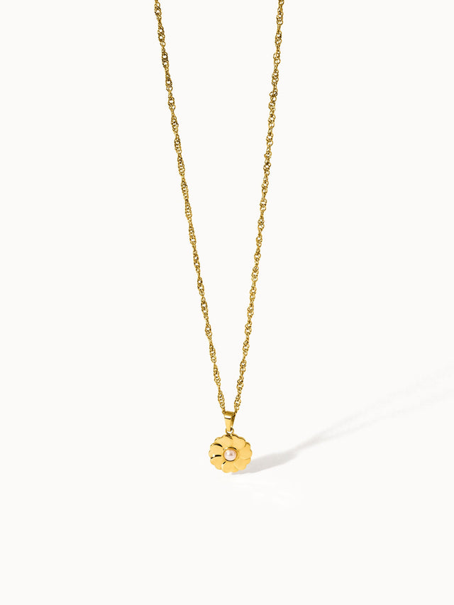 Birthday Flower Necklace