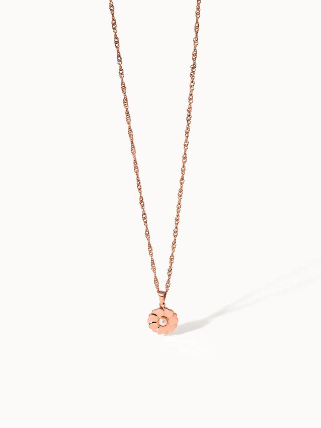 Birthday Flower Necklace