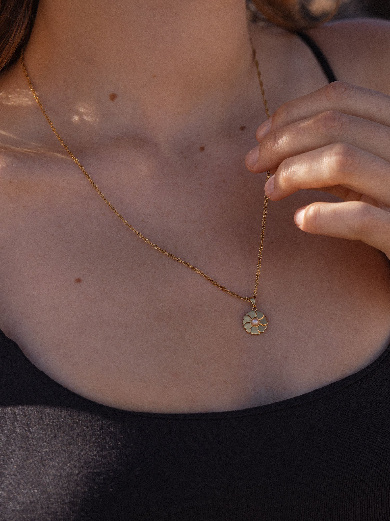 Birthday Flower Necklace