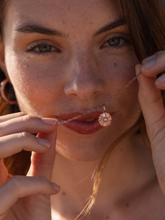 Birthday Flower Necklace
