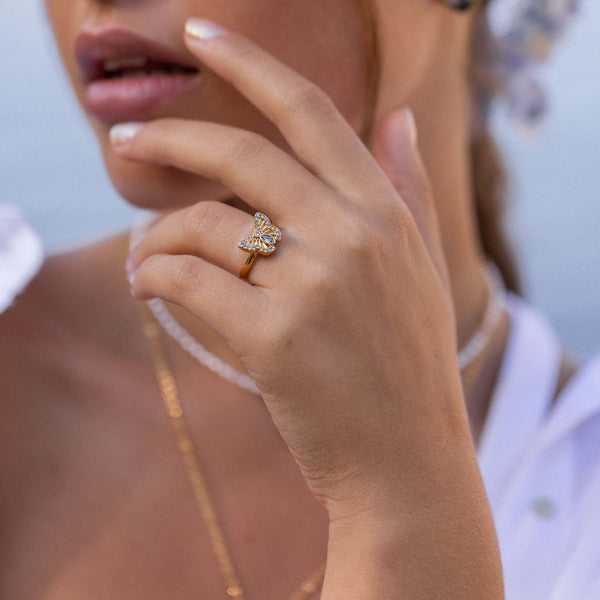 Magical Butterfly Ring