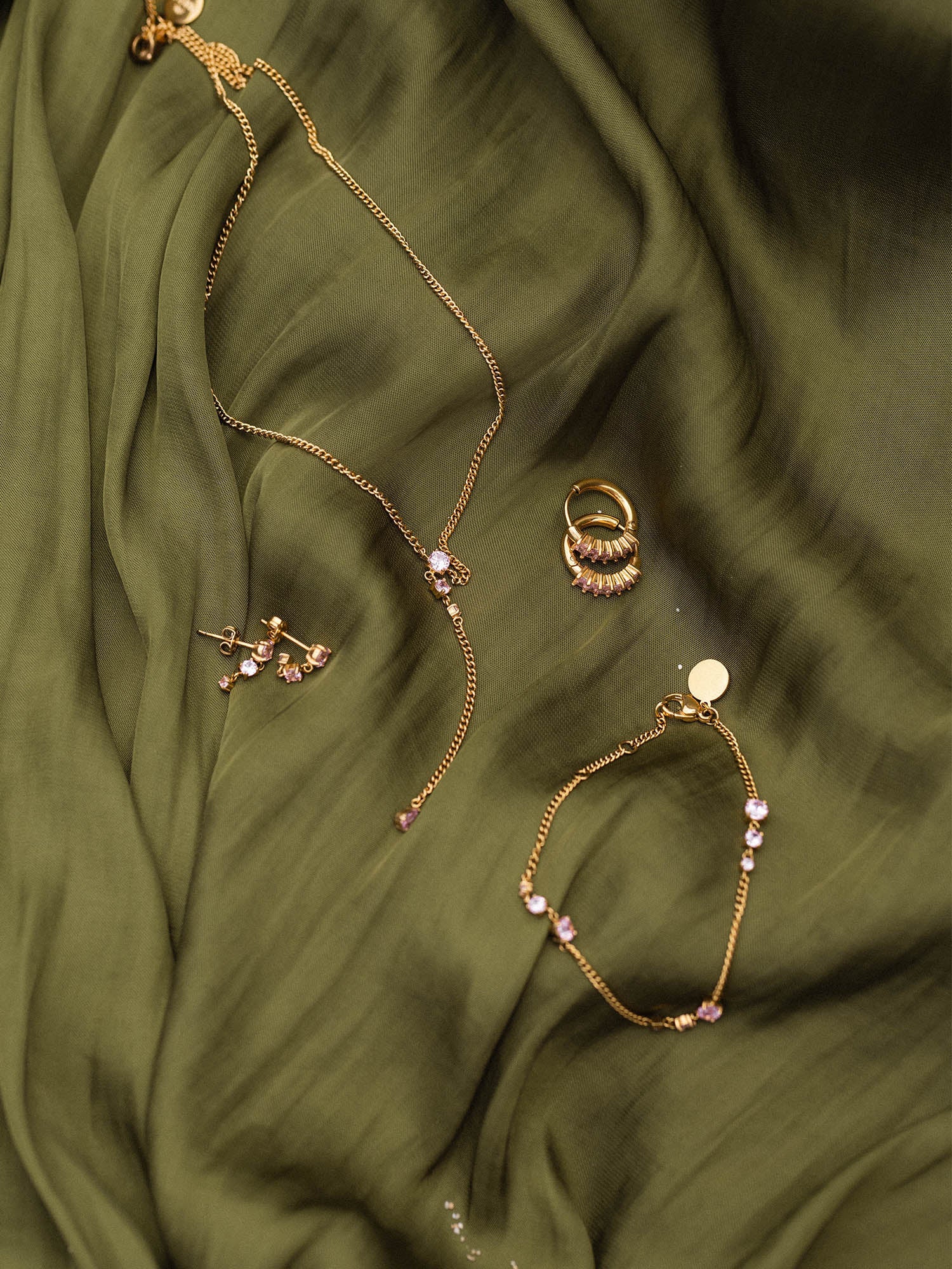 Pink Love Earring