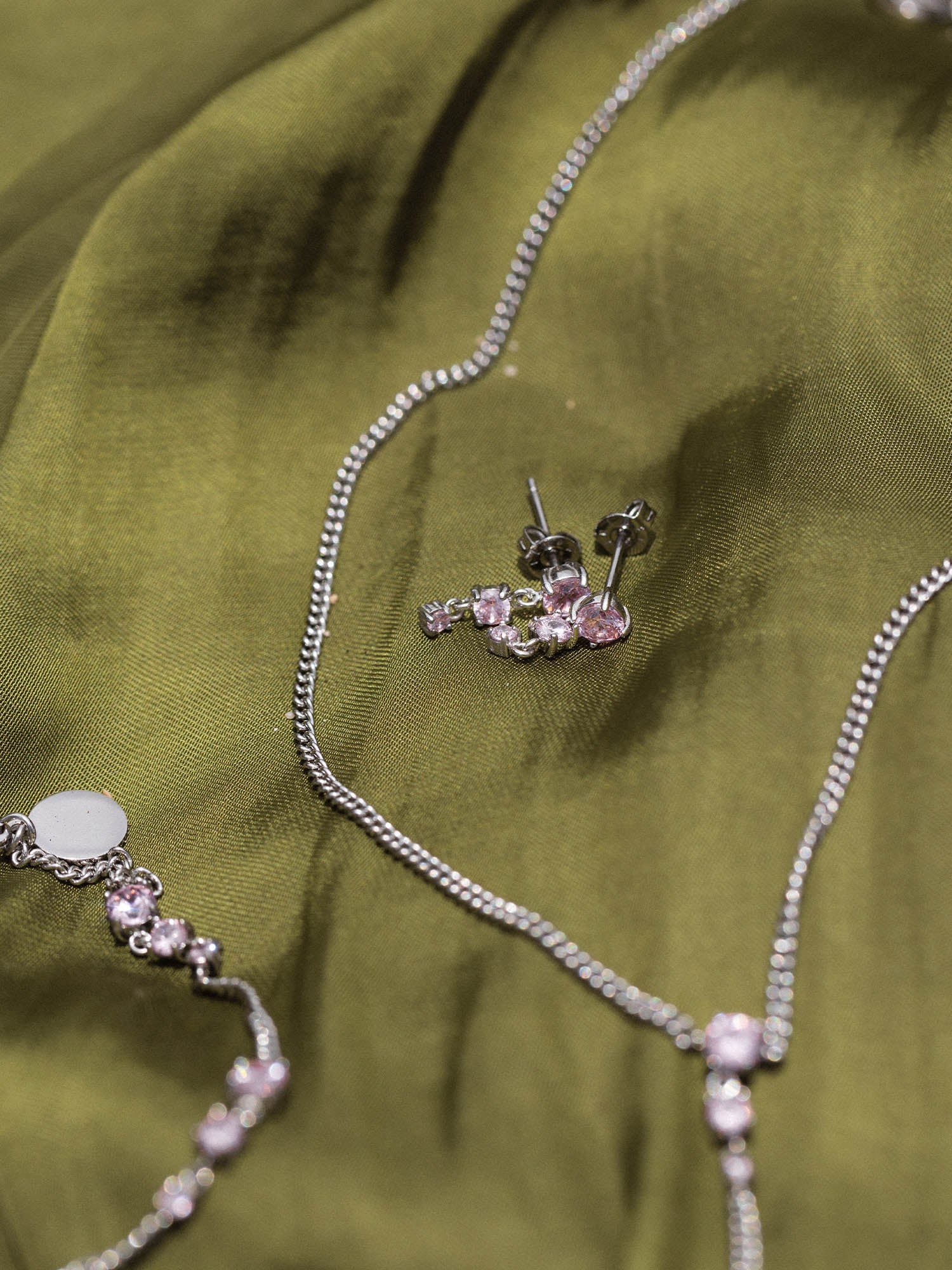Pink Love Earring