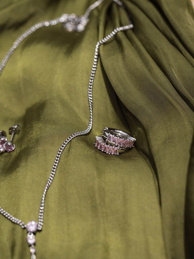 Pink Love Earring