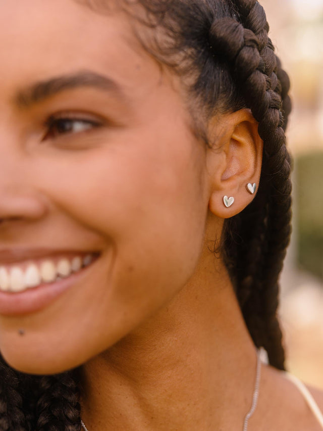 Boucles d'Oreilles Tiny Heart